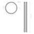 vidaXL 2 pcs Stainless Steel Tubes Round V2A 2m 48x1.8mm | SKU: 143194 | Barcode: 8718475615729