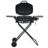 VidaXL Black Portable Gas BBQ Grill With Cooking Zone | SKU: 44278 | UPC: 8718475616887