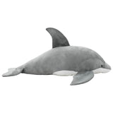 vidaXL Dolphin Cuddly Toy Plush Grey N2 | SKU: 80231 | Barcode: 8718475617549
