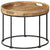 vidaXL Coffee Table Solid Mange Wood And Steel 50x40 cm | SKU: 246672 | Barcode: 8718475619413