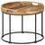 vidaXL Coffee Table Solid Mange Wood And Steel 50x40 cm | SKU: 246672 | Barcode: 8718475619413