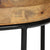 vidaXL Coffee Table Solid Mange Wood And Steel 50x40 cm | SKU: 246672 | Barcode: 8718475619413