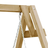 vidaXL Garden Swing Bench Impregnated Pinewood 205x150x157 cm | SKU: 45305 | Barcode: 8718475710639