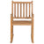 vidaXL Rocking Chair Solid Teak Wood | SKU: 44992 | Barcode: 8718475713975