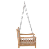 vidaXL Swing Bench Solid Teak 120x60x57.5 cm Brown | SKU: 44995 | Barcode: 8718475714002