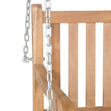 vidaXL Swing Bench Solid Teak 120x60x57.5 cm Brown | SKU: 44995 | Barcode: 8718475714002
