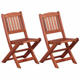 vidaXL Children's Dining Chairs 2 pcs Solid Eucalyptus Wood | SKU: 45583 | Barcode: 8718475735670