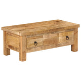 vidaXL Coffee Table 90x45x35 cm Solid Mango Wood | SKU: 247326 | Barcode: 8718475741381