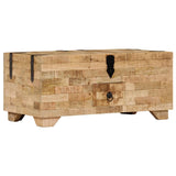 vidaXL Coffee Table Solid Mango Wood 80x40x35 cm | SKU: 247327 | Barcode: 8718475741398