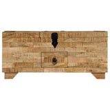 vidaXL Coffee Table Solid Mango Wood 80x40x35 cm | SKU: 247327 | Barcode: 8718475741398