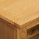 vidaXL Wine Cabinet 56x32x110 cm Solid Oak Wood | SKU: 247464 | Barcode: 8718475742876