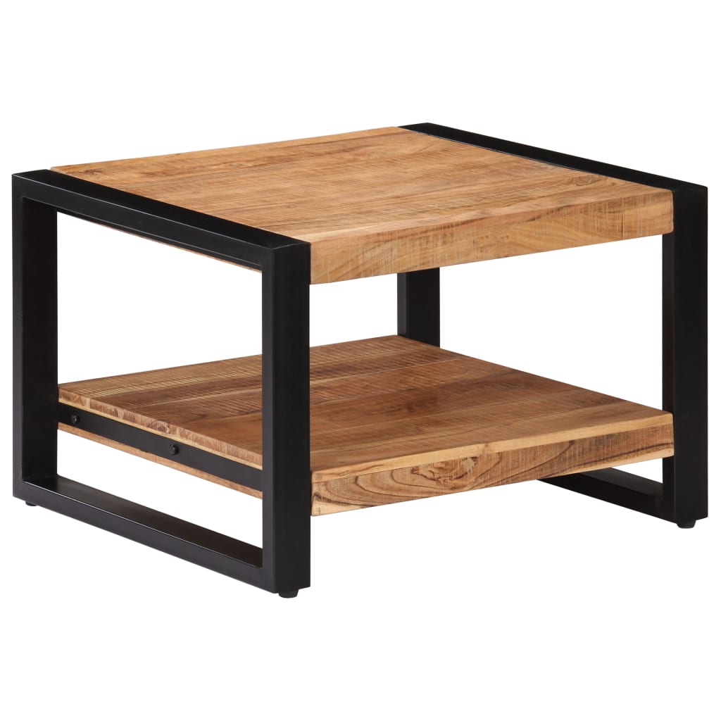 vidaXL Coffee Table 60x60x40 cm Solid Acacia Wood | SKU: 247586 | Barcode: 8718475743026