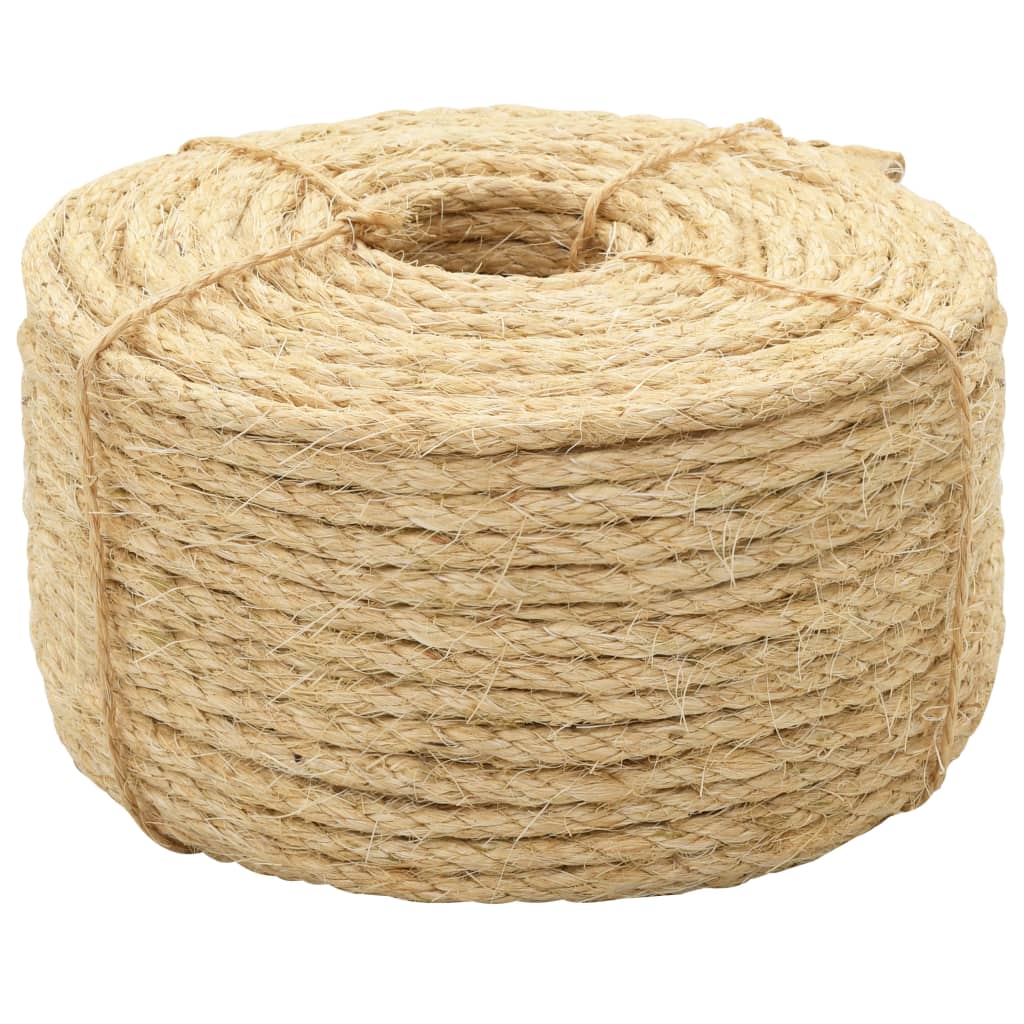 vidaXL Rope 100% Sisal 6 mm 500 m | SKU: 144793 | Barcode: 8718475799474