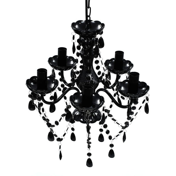 vidaXL BLACK Crystal Light 5 Bulb | SKU: 240308 | Barcode: 8718475842200