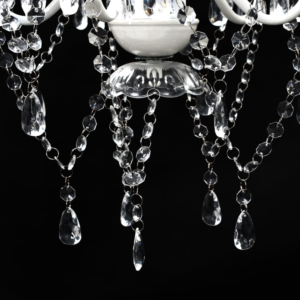 vidaXL Chandelier 5 Bulbs Transparent | SKU: 240309 | Barcode: 8718475842217