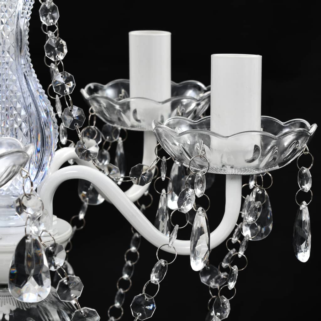 vidaXL Chandelier 5 Bulbs Transparent | SKU: 240309 | Barcode: 8718475842217