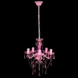vidaXL Pink Crystal Light 5 Bulb | SKU: 240310 | Barcode: 8718475842224