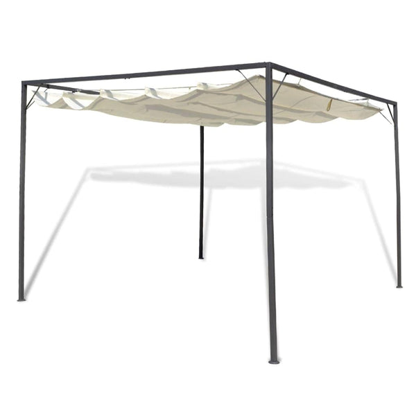 VidaXL Garden Gazebo With Retractable Roof Canopy | SKU: 40786 | UPC: 8718475849834 | Weight: 38.4kg