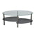 vidaXL Coffee Table With Exclusive Design Black | SKU: 240509 | Barcode: 8718475851325