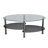 vidaXL Coffee Table With Exclusive Design Black | SKU: 240509 | Barcode: 8718475851325