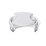 vidaXL Coffee Table Shape-adjustable High Gloss White | SKU: 240424 | Barcode: 8718475851943