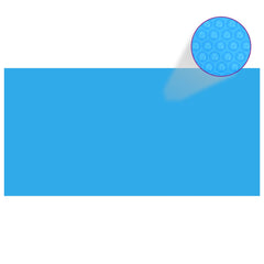 vidaXL Rectangular Pool Cover 732 x 366 cm PE Blue | SKU: 90679 | Barcode: 8718475907343