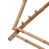 vidaXL Outdoor Deck Chair Bamboo And Canvas | SKU: 41491 | Barcode: 8718475909088