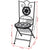 vidaXL Folding Bistro Chairs 2 pcs Ceramic Black And White | SKU: 41533 | Barcode: 8718475910930