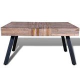 vidaXL Coffee Table Square Reclaimed Teak Wood | SKU: 241706 | Barcode: 8718475931164
