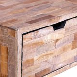vidaXL Coffee Table With 4 Drawers Reclaimed Teak Wood | SKU: 241708 | Barcode: 8718475931188