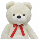 vidaXL XXL Soft Plush Teddy Bear Toy White 135 cm  | SKU: 80099 | Barcode: 8718475935773