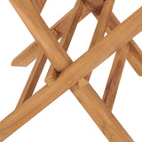 vidaXL Folding Garden Chairs 2 pcs Solid Teak Wood | SKU: 41993 | Barcode: 8718475965039