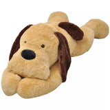 vidaXL Dog Cuddly Toy Plush Brown 120 cm | SKU: 80143 | Barcode: 8718475979531