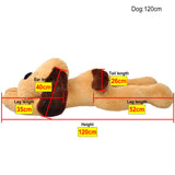 vidaXL Dog Cuddly Toy Plush Brown 120 cm | SKU: 80143 | Barcode: 8718475979531