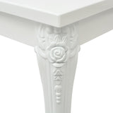 vidaXL Coffee Table 80x80x42 cm High Gloss White | SKU: 243379 | Barcode: 8718475991984