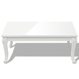 vidaXL Coffee Table 100x60x42 cm High Gloss White | SKU: 243380 | Barcode: 8718475991991