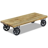 vidaXL Coffee Table Mango Wood 120x60x30 cm | SKU: 243335 | Barcode: 8718475995135