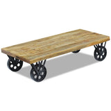 vidaXL Coffee Table Mango Wood 120x60x30 cm | SKU: 243335 | Barcode: 8718475995135