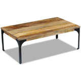 vidaXL Coffee Table Mango Wood 100x60x35 cm | SKU: 243338 | Barcode: 8718475995166