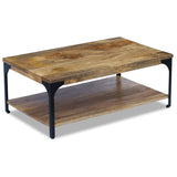 vidaXL Coffee Table Mango Wood 100x60x38 cm | SKU: 243341 | Barcode: 8718475995197