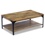 vidaXL Coffee Table Mango Wood 100x60x38 cm | SKU: 243341 | Barcode: 8718475995197