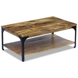vidaXL Coffee Table Mango Wood 100x60x38 cm | SKU: 243341 | Barcode: 8718475995197