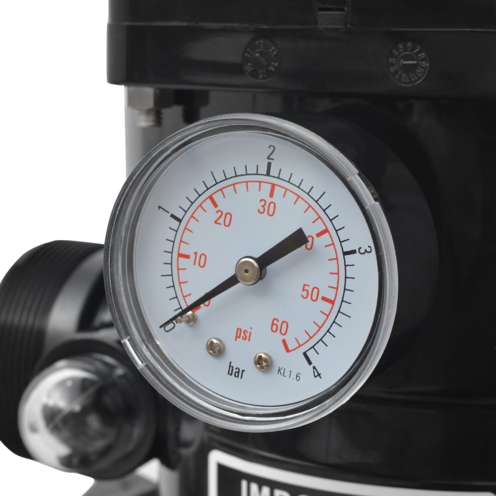 vidaXL Pool Sand Filter With 6 Position Valve Blue 460 mm | SKU: 91169 | Barcode: 8718475998709