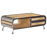 vidaXL Coffee Table 100x50x35 cm Solid Mango Wood | SKU: 247804 | Barcode: 8719883549866