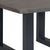vidaXL Coffee Table With Live Edges Grey 60x60x40 cm Solid Acacia Wood | SKU: 247827 | Barcode: 8719883550091