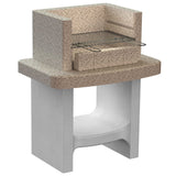 VidaXL Concrete Charcoal BBQ Stand With Shelf | SKU: 45645 | UPC: 8719883564210