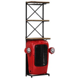 vidaXL Tractor Wine Cabinet 49x32x183 cm Solid Mango Wood | SKU: 247871 | Barcode: 8719883570822