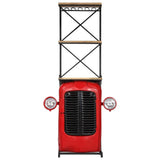 vidaXL Tractor Wine Cabinet 49x32x183 cm Solid Mango Wood | SKU: 247871 | Barcode: 8719883570822
