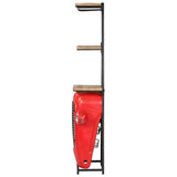 vidaXL Tractor Wine Cabinet 49x32x183 cm Solid Mango Wood | SKU: 247871 | Barcode: 8719883570822