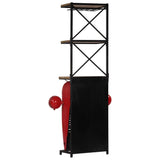 vidaXL Tractor Wine Cabinet 49x32x183 cm Solid Mango Wood | SKU: 247871 | Barcode: 8719883570822